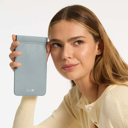 Status Anxiety - Keepsake Sunglasses Case | Powder Blue