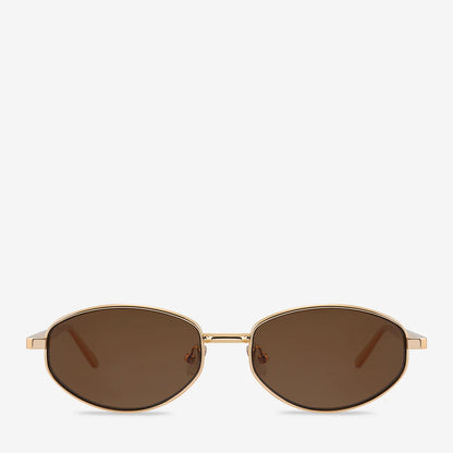 Status Anxiety - Enigma Sunglasses | Gold