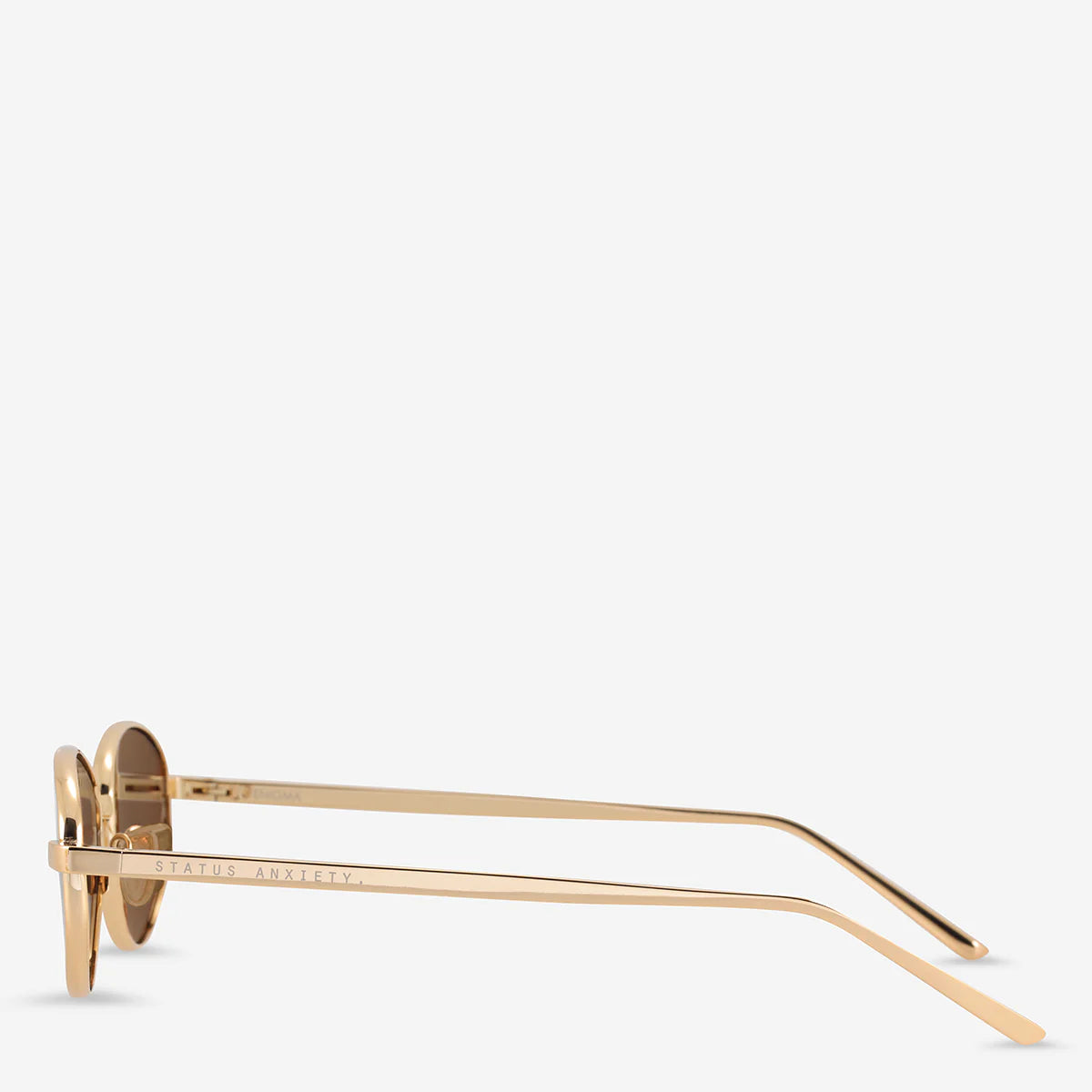 Status Anxiety - Enigma Sunglasses | Gold