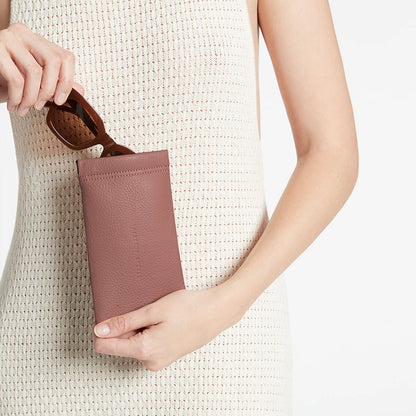 Status Anxiety - Keepsake Sunglasses Case | Dusty Rose