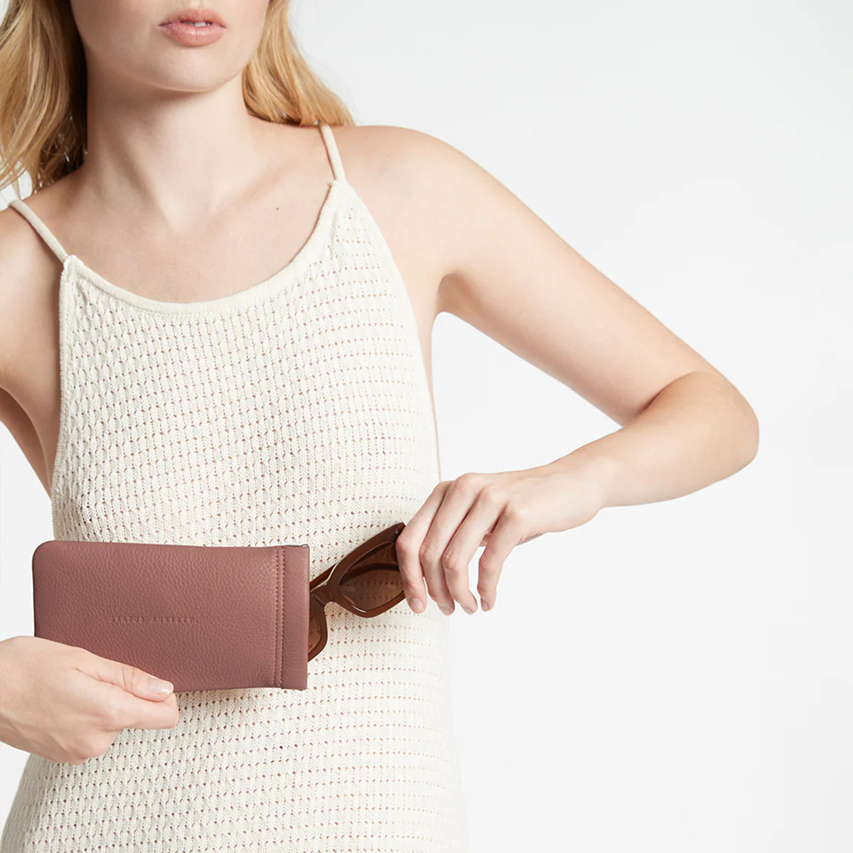 Status Anxiety - Keepsake Sunglasses Case | Dusty Rose