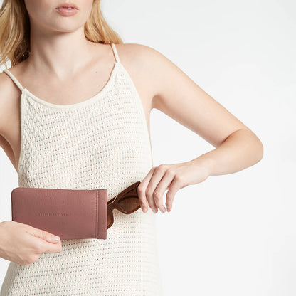Status Anxiety - Keepsake Sunglasses Case | Dusty Rose