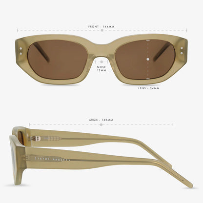 STATUS ANXIETY - Luna Sunglasses | Pear STATUS ANXIETY