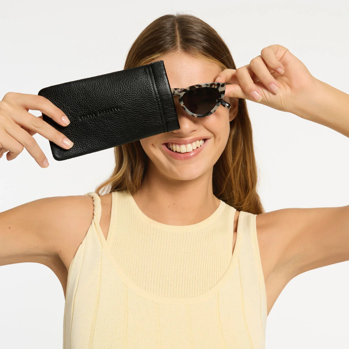 Status Anxiety - Keepsake Sunglasses Case | Black