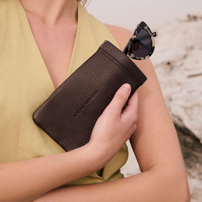 Status Anxiety - Keepsake Sunglasses Case | Cocoa
