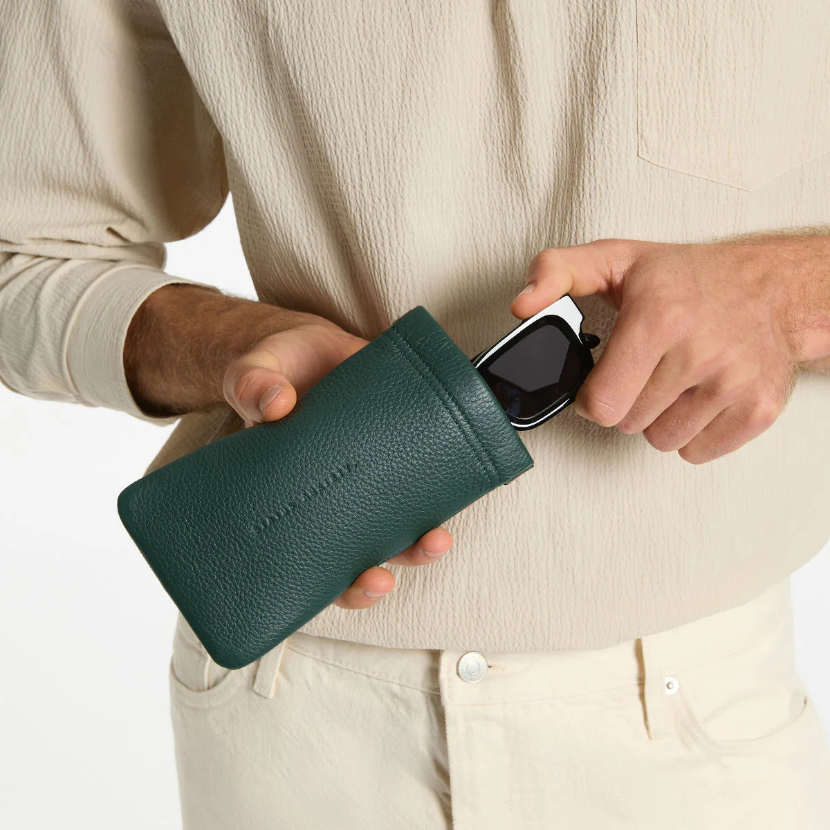 Status Anxiety - Keepsake Sunglasses Case | Teal