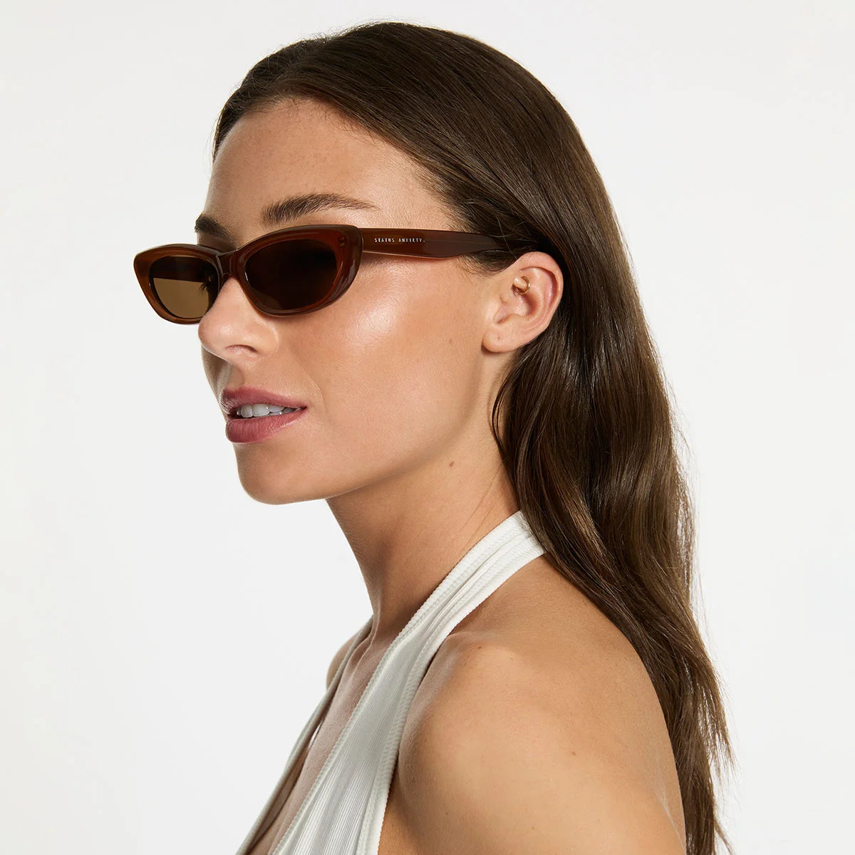 Status Anxiety - Sidelines Sunglasses | Brown