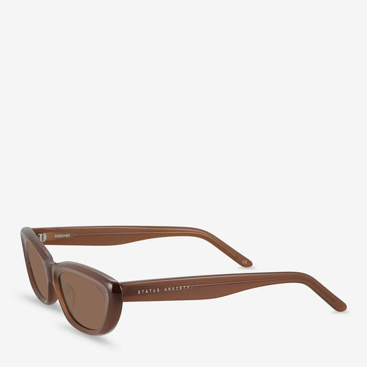 Status Anxiety - Sidelines Sunglasses | Brown