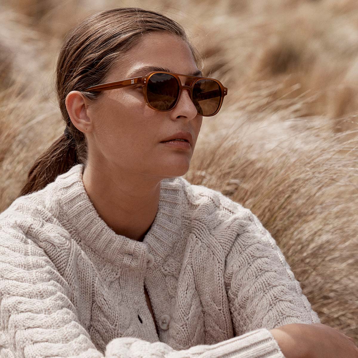 Status Anxiety - Subliminal Sunglasses | Brown