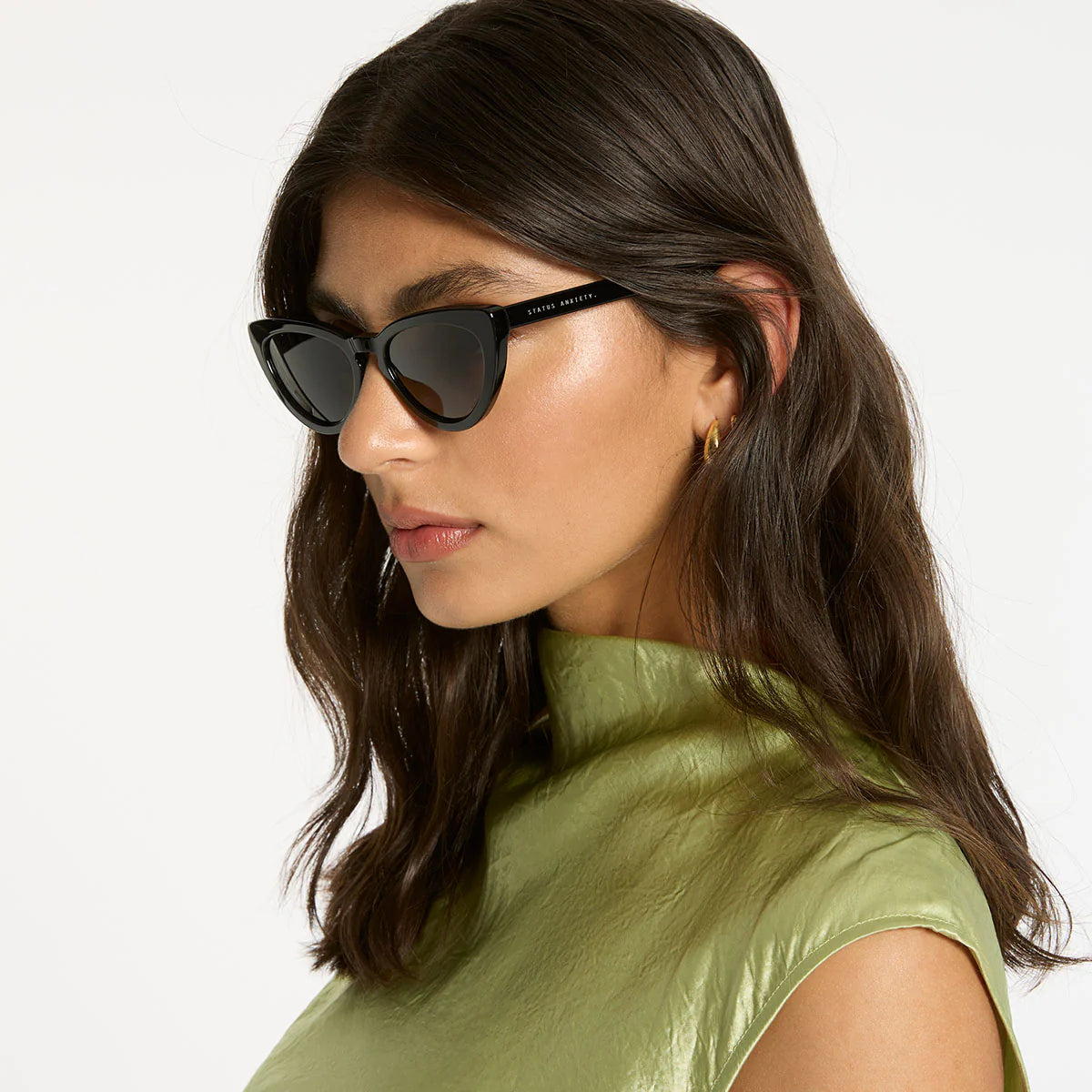 STATUS ANXIETY - Villain Sunglasses | Black STATUS ANXIETY