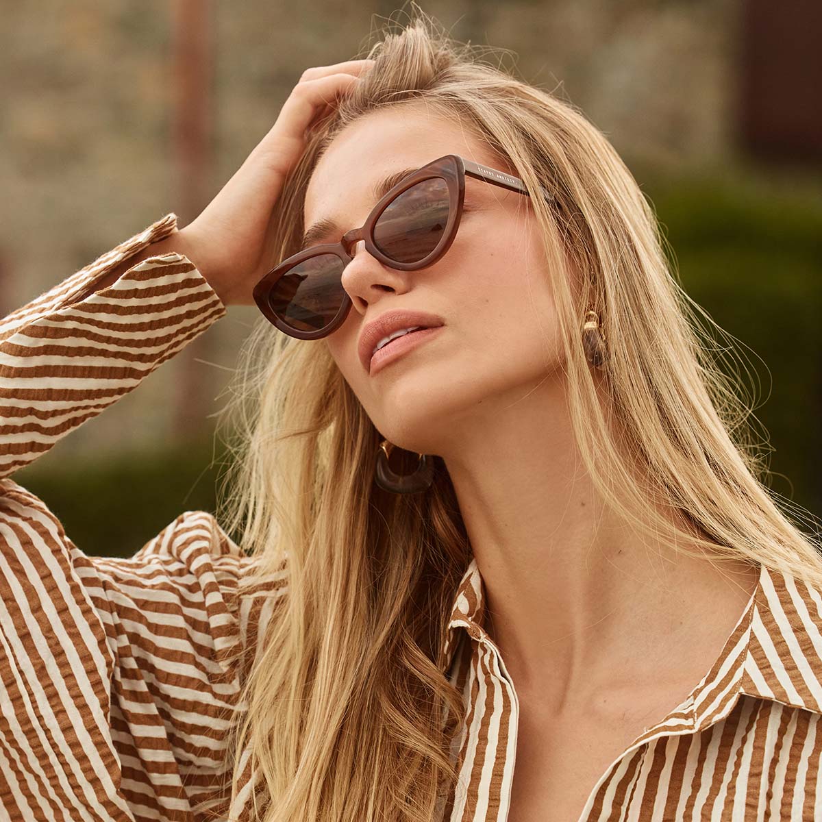 Status Anxiety - Villain Sunglasses | Brown