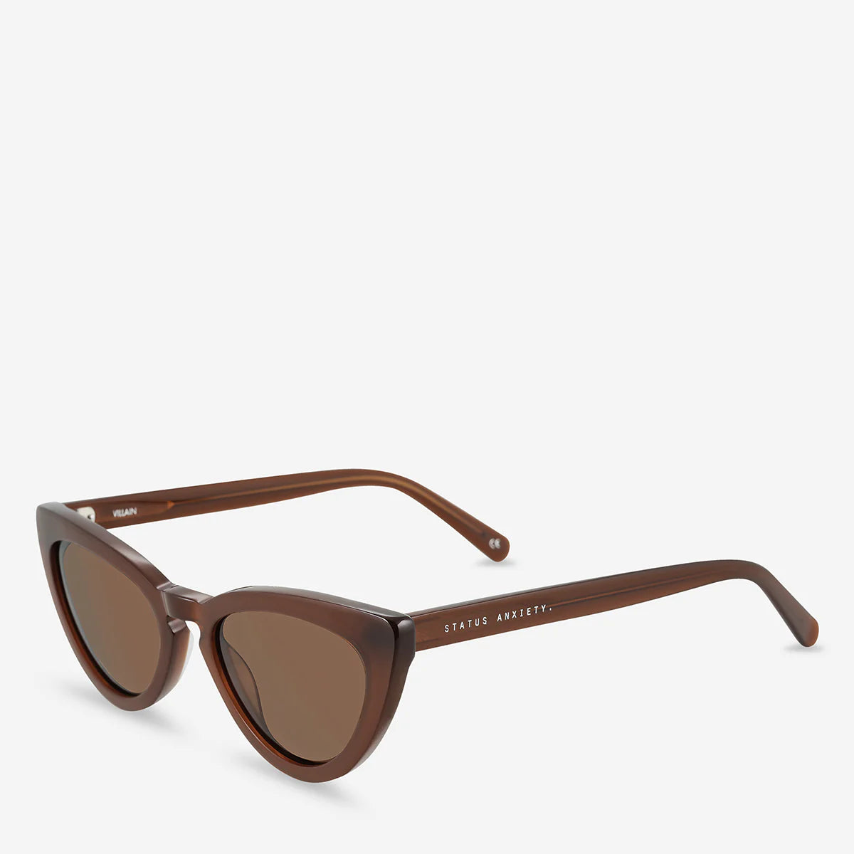 Status Anxiety - Villain Sunglasses | Brown