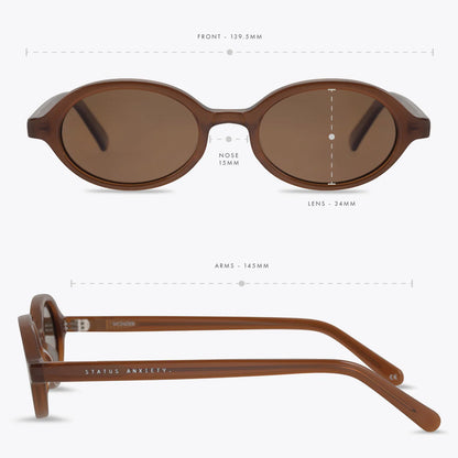Status Anxiety - Wonder Sunglasses | Brown