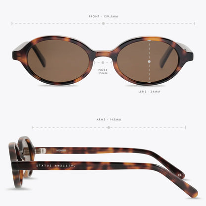 Status Anxiety - Wonder Sunglasses | Brown Tort
