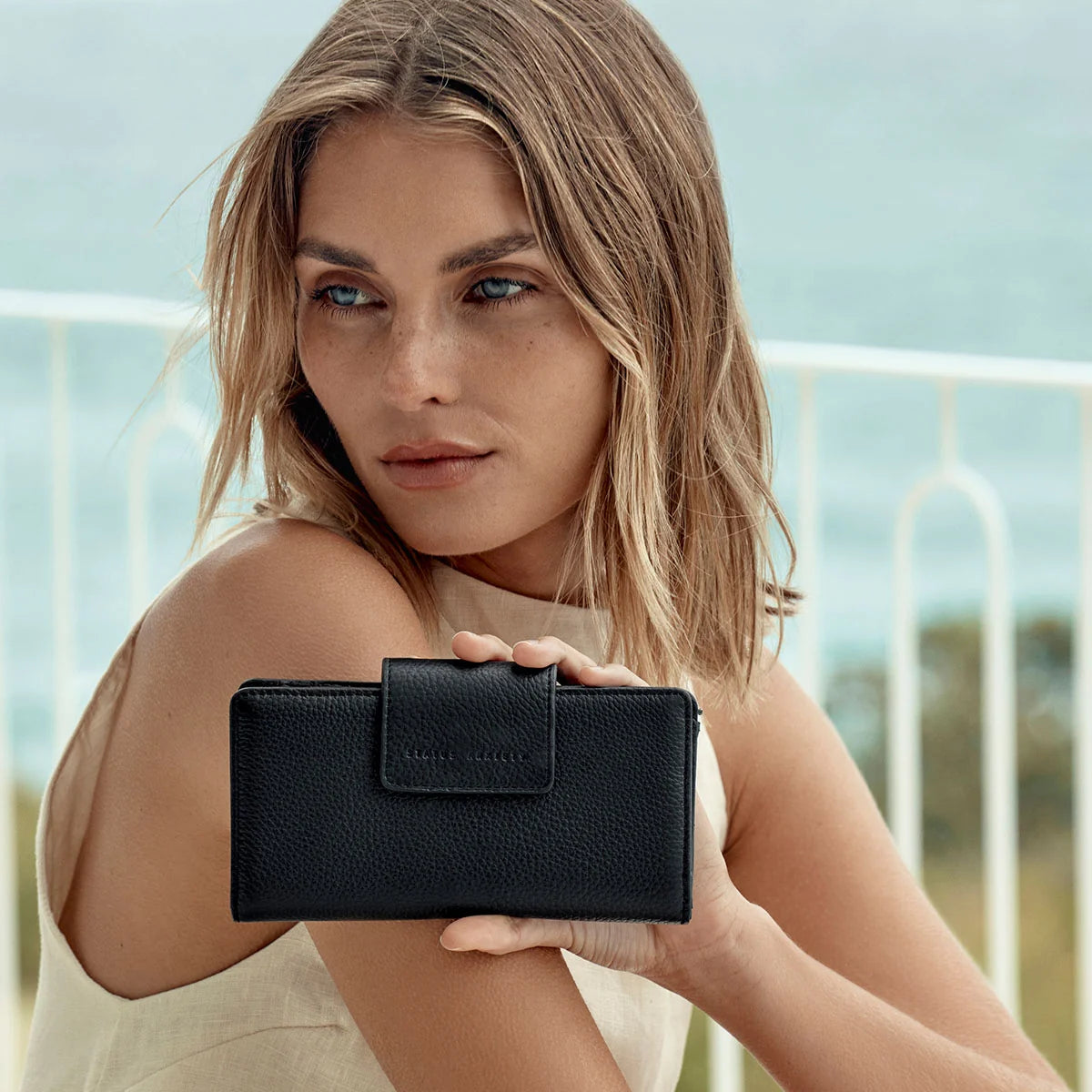 Status Anxiety - Ruins Wallet | Black