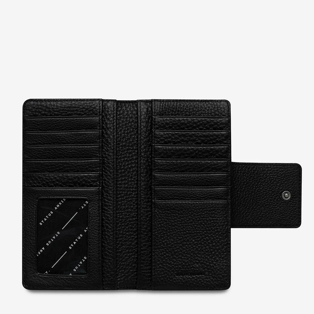 Status Anxiety - Ruins Wallet | Black