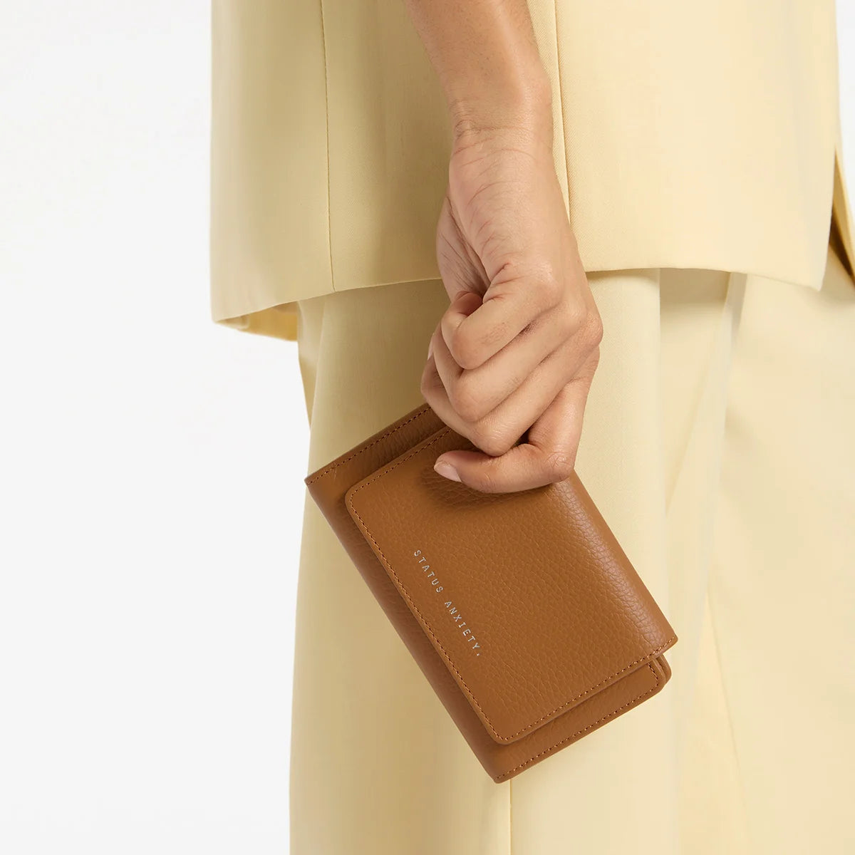 Status Anxiety - Visions Wallet | Camel