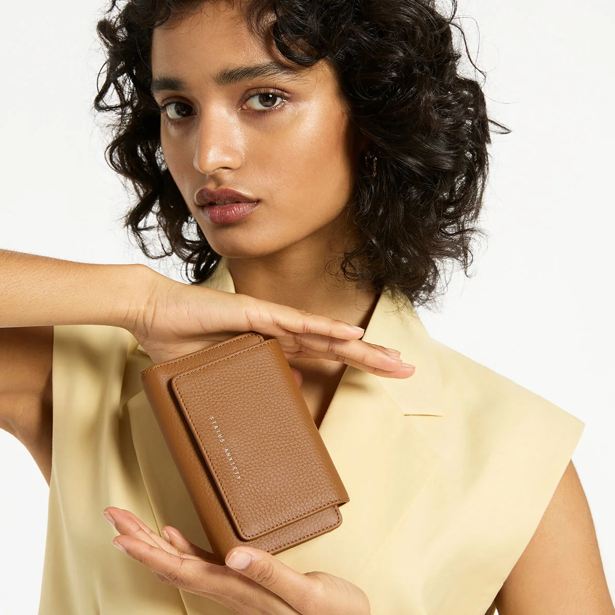 Status Anxiety - Visions Wallet | Camel