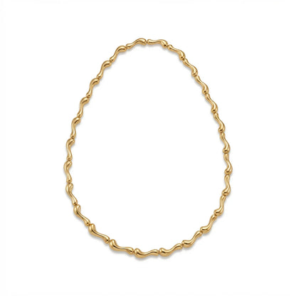 Tania Claire - Ocean Spine Necklace | Gold
