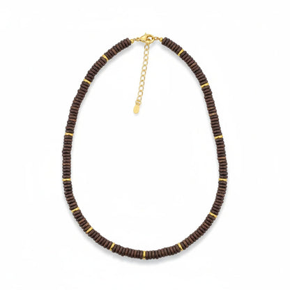 Tania Claire - Mini Gemstone Necklace | Garnet